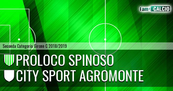 Proloco Spinoso - City Sport Agromonte