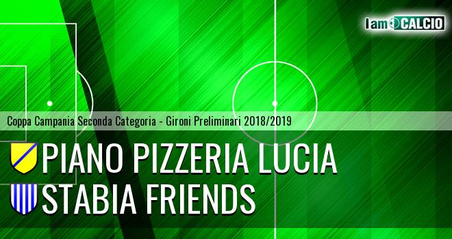 Piano Pizzeria Lucia - Virtus Junior Stabia Friends