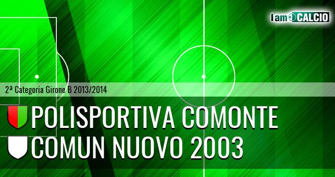 Polisportiva Comonte - Comun Nuovo 2003