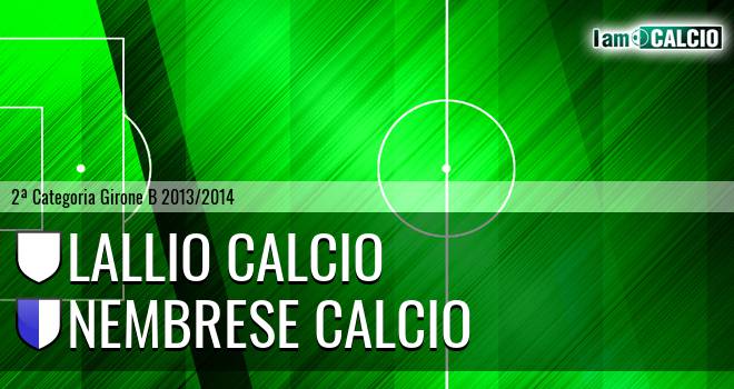 Lallio calcio - Nembrese calcio