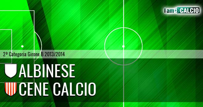 Albinese - Cene calcio