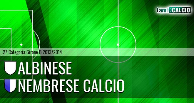 Albinese - Nembrese calcio