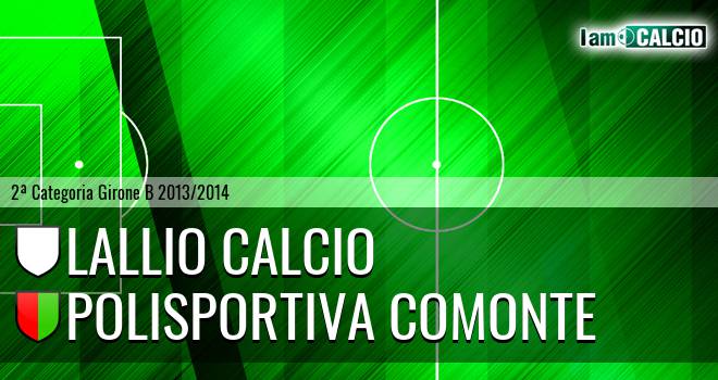 Lallio calcio - Polisportiva Comonte