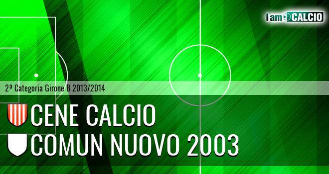 Cene calcio - Comun Nuovo 2003