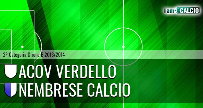 ACOV Verdello - Nembrese calcio