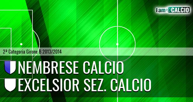 Nembrese calcio - Excelsior sez. calcio