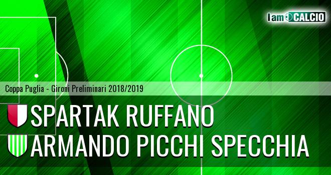 Spartak Ruffano - Armando Picchi Specchia