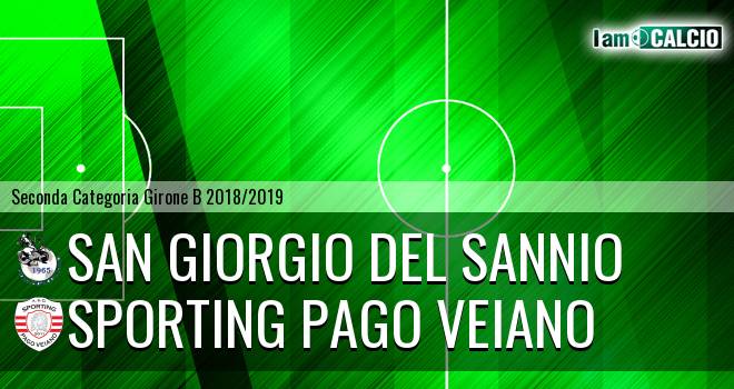 San Giorgio del Sannio - Sporting Pago Veiano