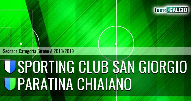 Sporting Club San Giorgio - Paratina Chiaiano