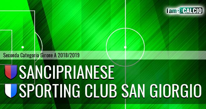 Sanciprianese - Sporting Club San Giorgio