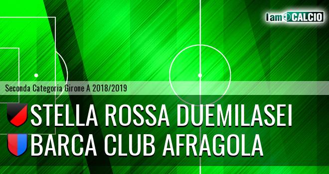 Stella Rossa Duemilasei - Barca Club Afragola