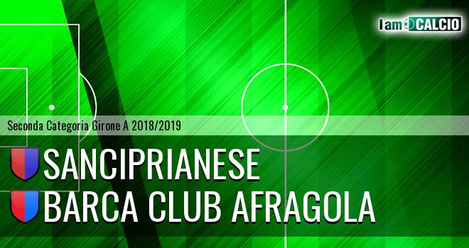 Sanciprianese - Barca Club Afragola