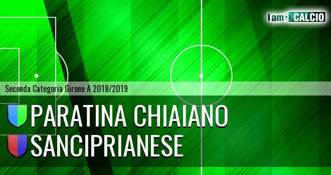 Paratina Chiaiano - Sanciprianese