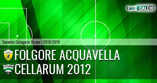 Folgore Acquavella - Cellarum 2012