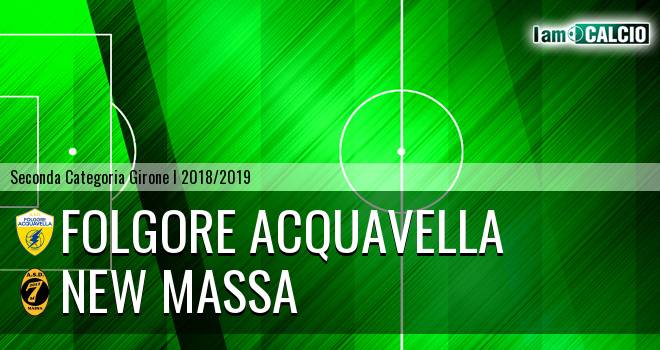 Folgore Acquavella - New Massa