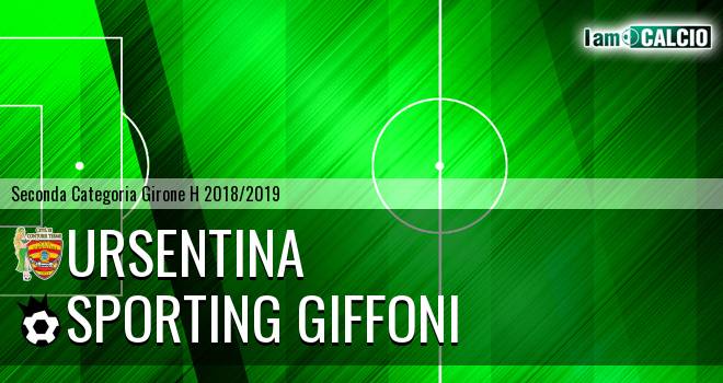 Ursentina - Sporting Giffoni