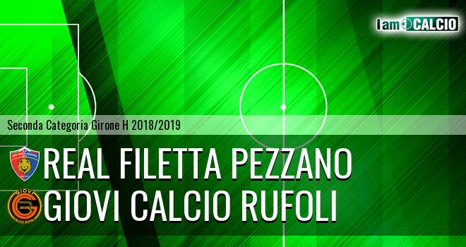 Real Filetta Pezzano - Giovi Calcio Rufoli