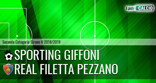 Sporting Giffoni - Real Filetta Pezzano