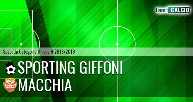 Sporting Giffoni - Macchia