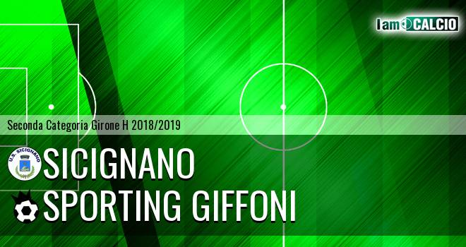 Sicignano - Sporting Giffoni