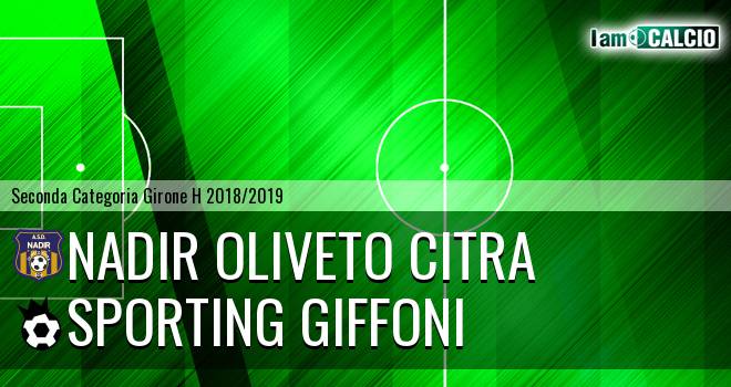 Nadir Oliveto Citra - Sporting Giffoni