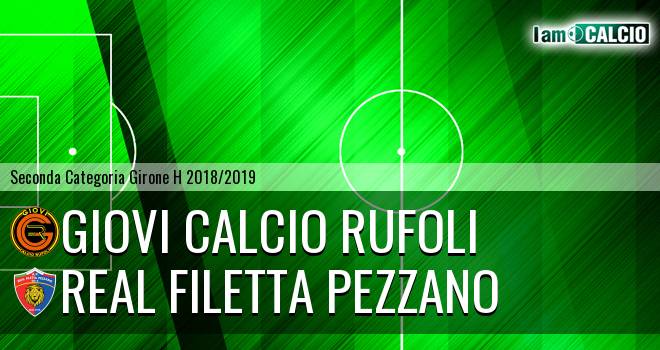 Giovi Calcio Rufoli - Real Filetta Pezzano