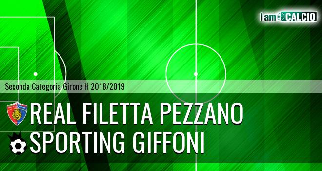 Real Filetta Pezzano - Sporting Giffoni