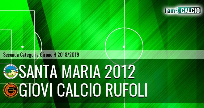 Giovi Calcio Rufoli - Santa Maria 2012