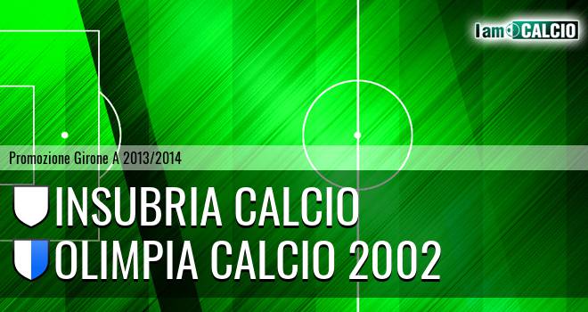Insubria calcio - Olimpia calcio 2002