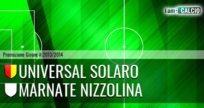 Universal Solaro - Marnate Nizzolina