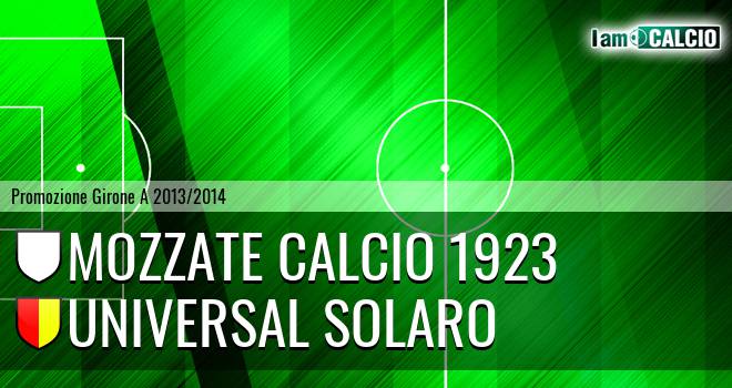 Mozzate calcio 1923 - Universal Solaro