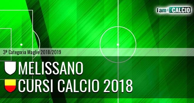 Melissano - Cursi Calcio 2018