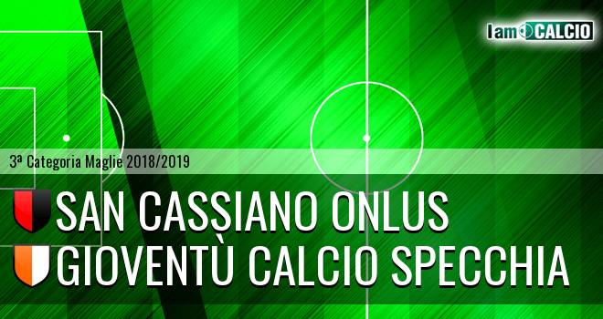 San Cassiano Onlus - Gioventù Calcio Specchia