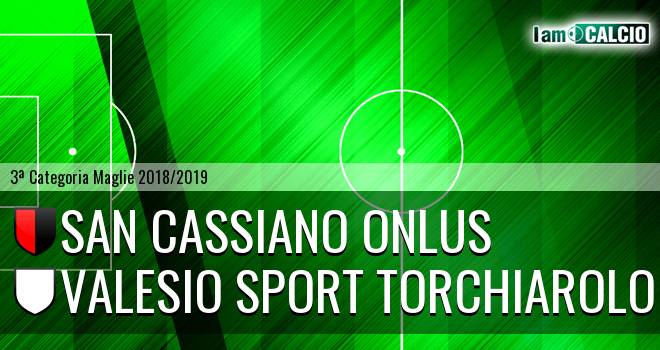 San Cassiano Onlus - Valesio Sport Torchiarolo