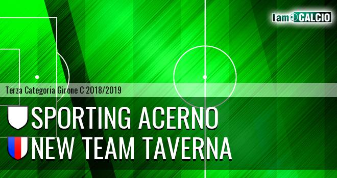 Sporting Acerno - New Team Taverna