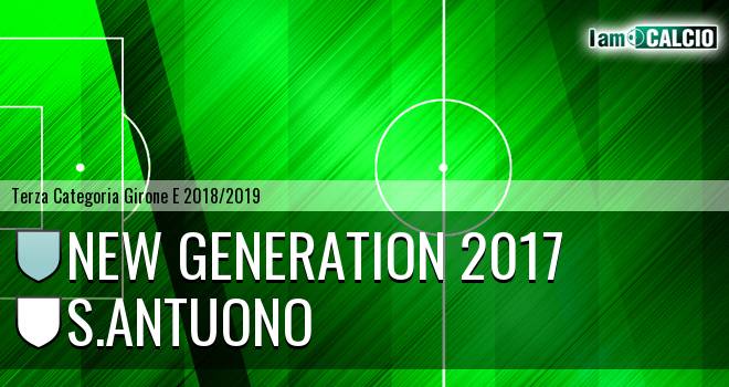 New Generation 2017 - S.Antuono