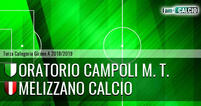 Oratorio Campoli M. T. - Melizzano Calcio