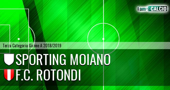 Sporting Moiano - Sidus Rotondi