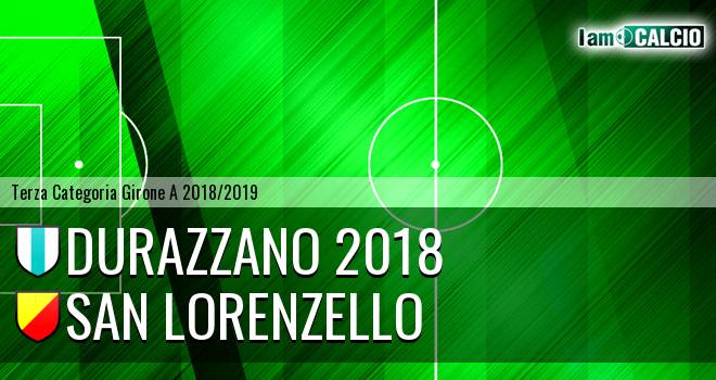 Durazzano Calcio - San Lorenzello