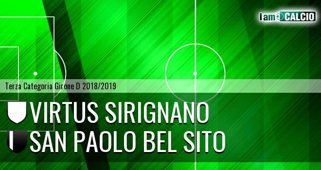 Virtus Sirignano - San Paolo Bel Sito