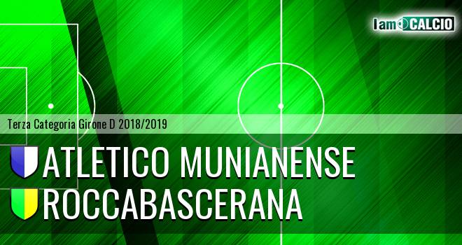 Atletico Munianense - Roccabascerana