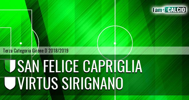 San Felice Capriglia - Virtus Sirignano