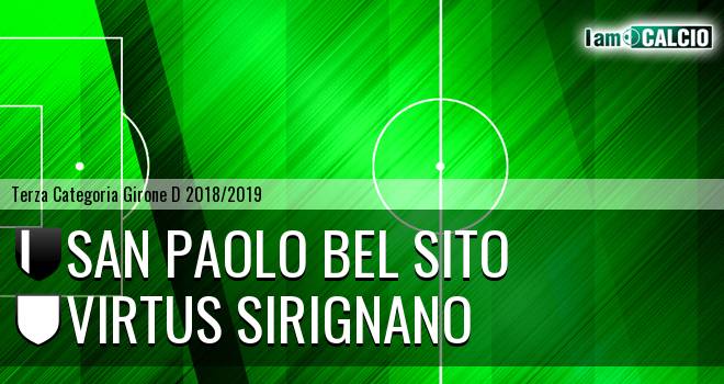 San Paolo Bel Sito - Virtus Sirignano