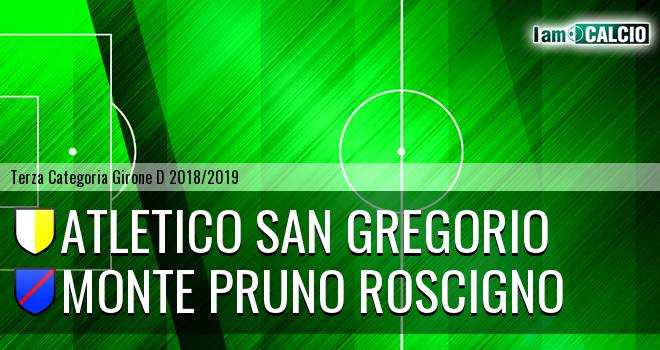 Atletico San Gregorio - Monte Pruno Roscigno