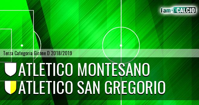 Atletico Montesano - Atletico San Gregorio