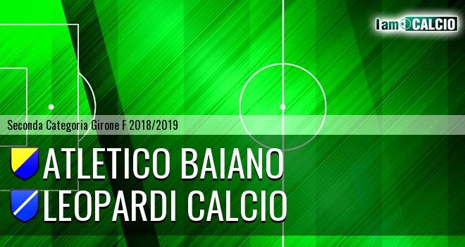 Atletico Baiano - Leopardi Calcio