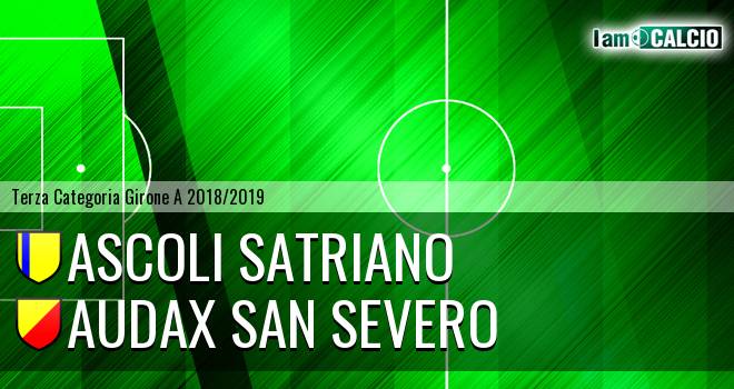 Ascoli Satriano - Audax San Severo