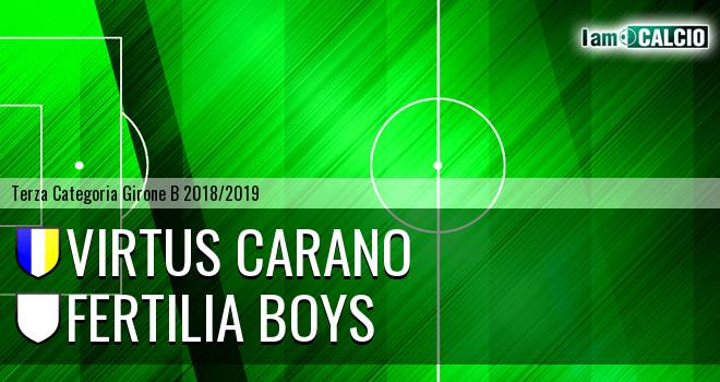 Virtus Carano - Fertilia Boys