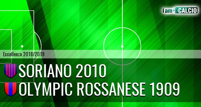 Soriano 2010 - Olympic Rossanese 1909