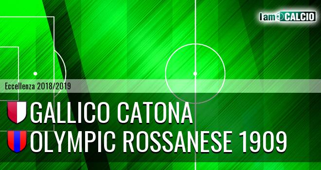 Gallico Catona - Olympic Rossanese 1909